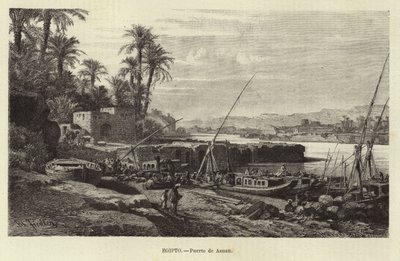 Egypten - Aswans havn af European School
