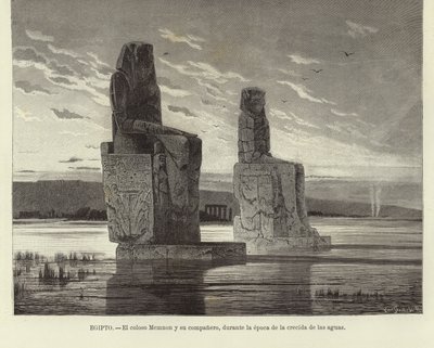 Egypten - Memnons kolosser af European School