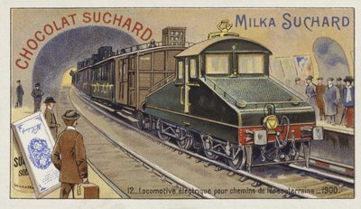 Elektrisk lokomotiv til underjordiske jernbaner, 1900 af European School