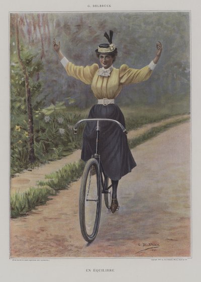 I balance (farve litho) af European School