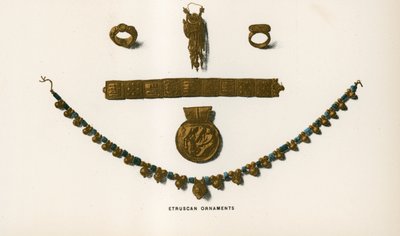 Etruskiske ornamenter af European School