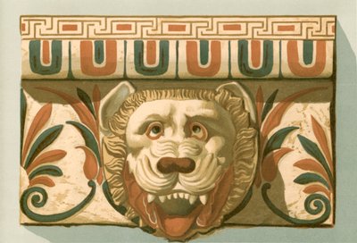 Fragmenter af terra cotta fundet ved Metapontim i 1828 af European School