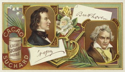 Frederic Chopin og Ludwig van Beethoven af European School