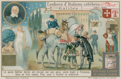 Galileo Galilei bliver sendt til Pisa for at studere medicin af European School