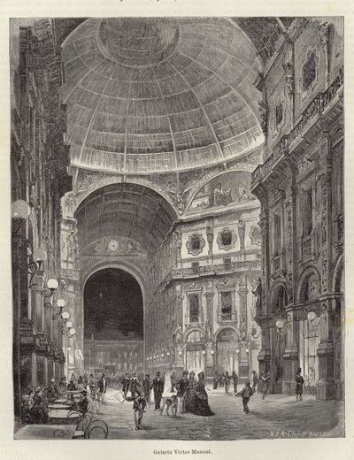 Galleri Vittorio Emanuele II af European School