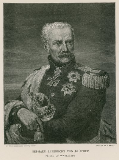 Gebhard Leberecht von Blucher, Prins af Wahlstadt af European School