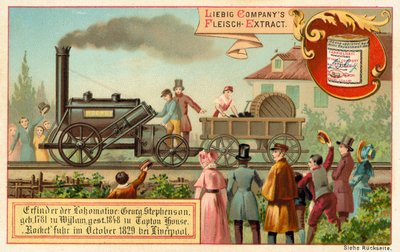 George Stephensons damplokomotiv Rocket, Liverpool af European School