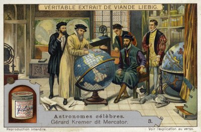 Gerardus Mercator, Flemish cartographer and mathematician  af European School