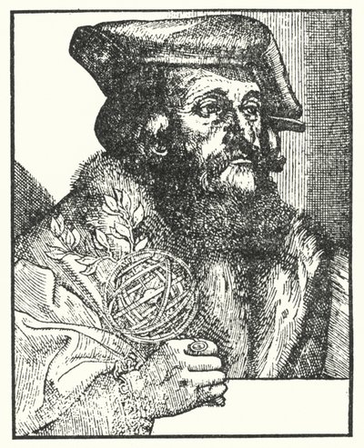 Girolamo Fracastoro, der skrev digtet Syphilis sive Morbus Gallicus (gravering) af European School
