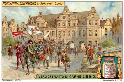 Green Gate, Danzig (chromolitho) af European School