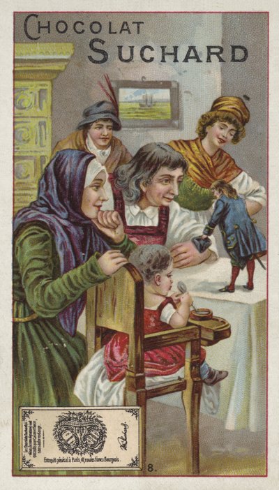 Gulliver udstillede for folk i Brobdingnag af European School