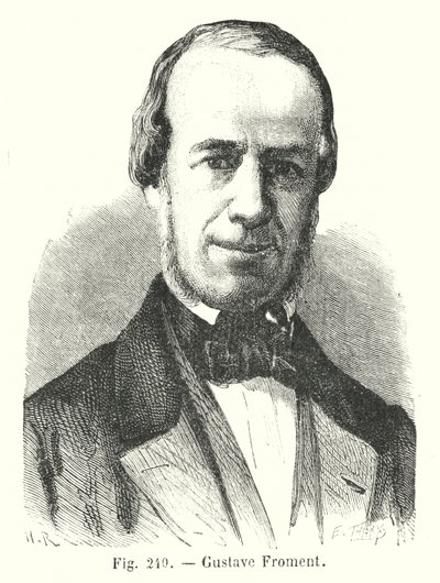 Gustave Froment (gravering) af European School