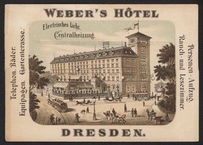 Hotel Trade Card af European School