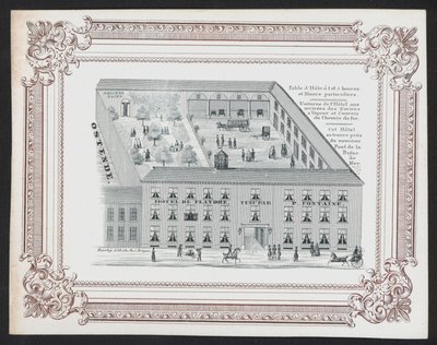 Hotel Trade Card af European School