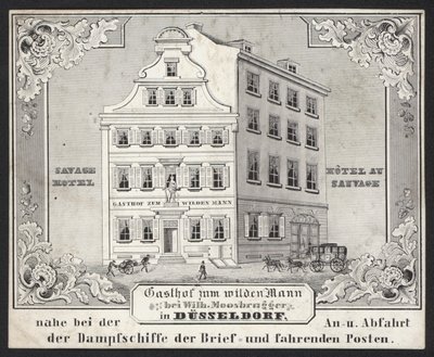 Hotel Trade Card af European School