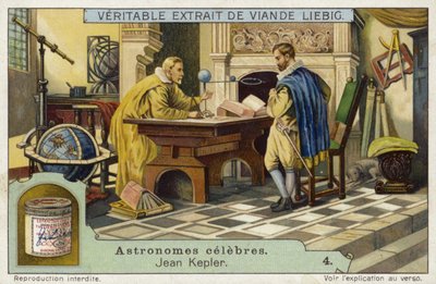 Johannes Kepler, German mathematician and astronomer  af European School