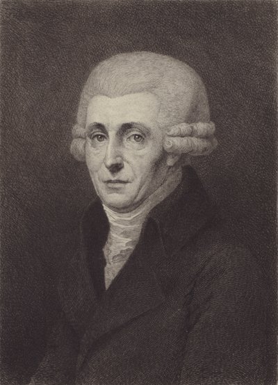 Josef Haydn (gravering) af European School