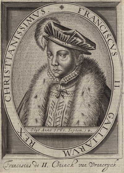 Kong Frans II af Frankrig (gravering) af European School