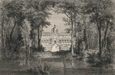 Tuilerierne under Henri IV (gravering) af European School