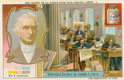 At lave en Liebig-kromolitografi af European School