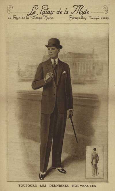 Herremode omkring 1930