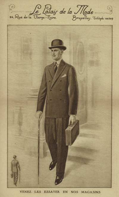 Herremode omkring 1930
