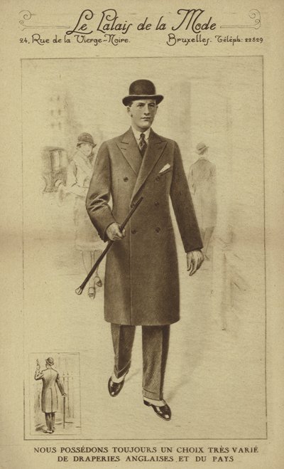 Herremode omkring 1930