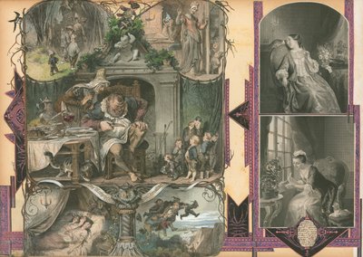 Side fra Sammelsurium bind III (trykt materiale) af European School