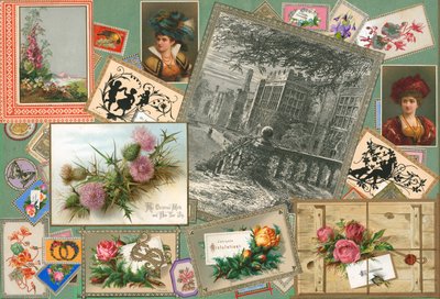 Side fra Sammelsurium bind IX (trykt materiale) af European School