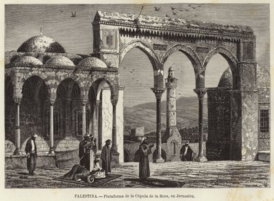 Palæstina, Klippekuplens platform, i Jerusalem af European School