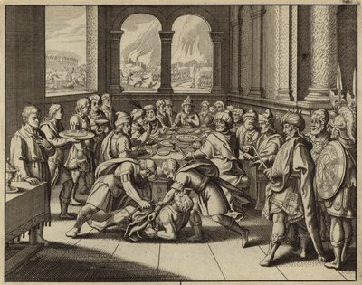 Lignelse om bryllupsfesten (gravering) af European School
