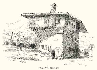 Pashas hus (gravering) af European School