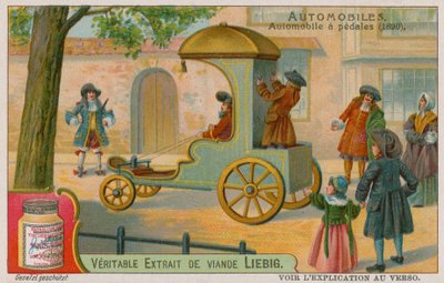 Pedalbil, 1690 af European School