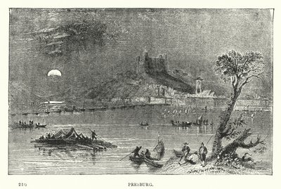 Presburg (gravering) af European School