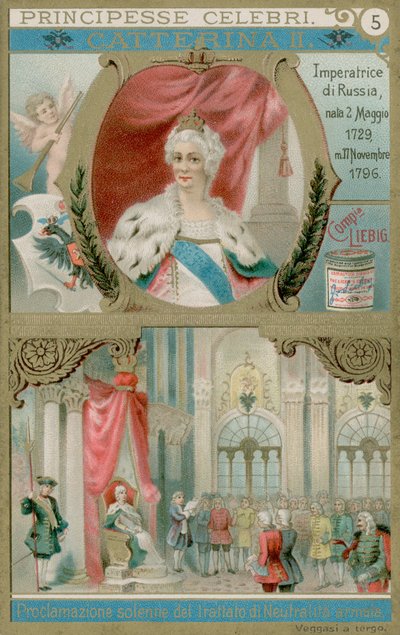 Dronning Catherine den Store af European School
