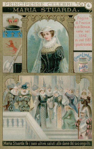 Dronning Mary Stuart af European School