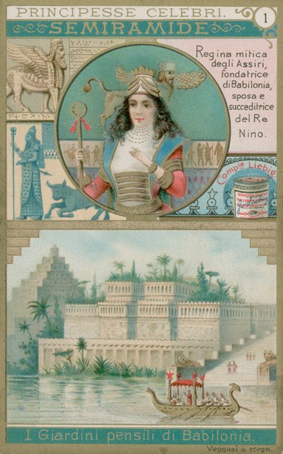 Dronning Semiramide af European School
