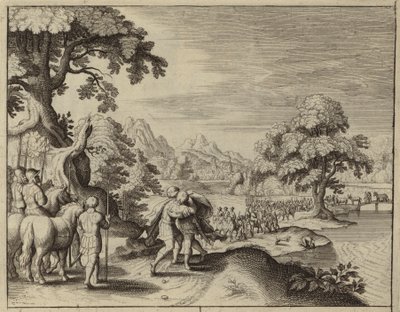 Forsoning mellem Jakob og Esau (stik) af European School