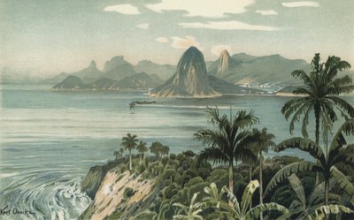 Rio de Janeiro, Brasilien (farve litho) af European School