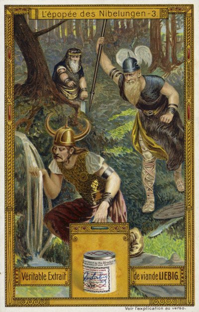 Scene from the Nibelungenlied  af European School