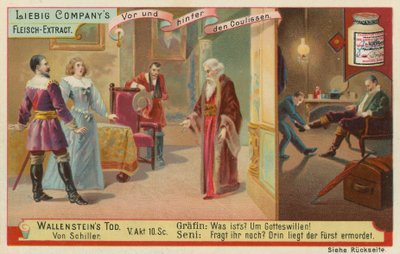 Schillers død af Wallenstein af European School