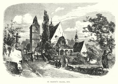 St Martins Kapel, Zug (gravering) af European School