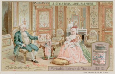 Stil af Louis XVI af European School