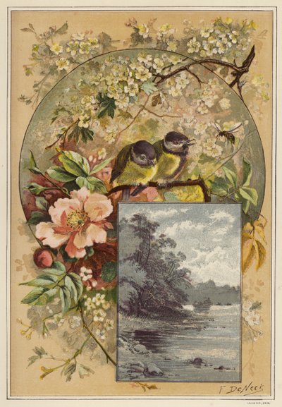 Sommer (farve litho) af European School