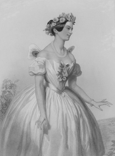 Taglioni, La Sylphide (gravering) af European School