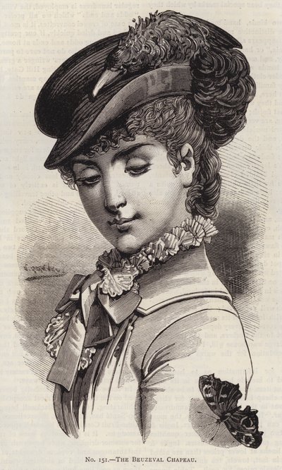 Bauzeval Chapeau (gravering) af European School