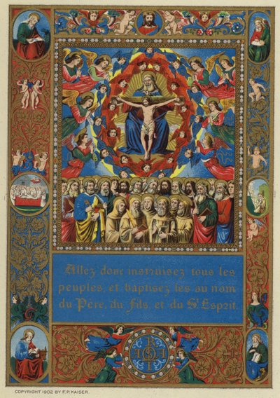 The Church Militant (farvelitografi) af European School
