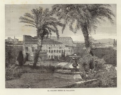 Colosseum fra Palatinen af European School