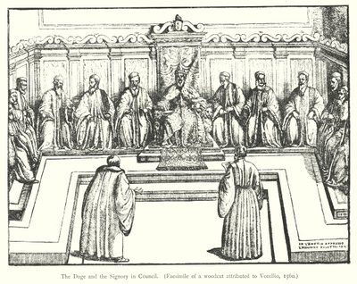 Dogen og signaturen i rådet (gravering) af European School