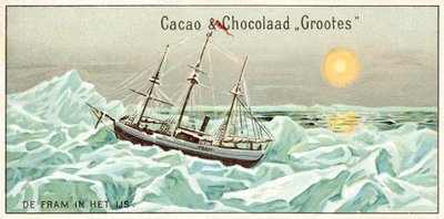 Farmen i isen (chromolitho) af European School